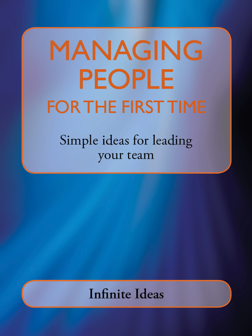 Title details for Managing People for the First Time by Infinite Ideas - Available